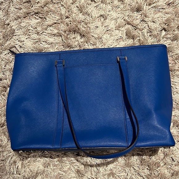 MICHAEL KORS navy blue extra large tote bag - Picture 2 of 5